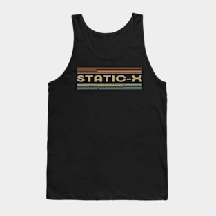 Static-X Retro Lines Tank Top